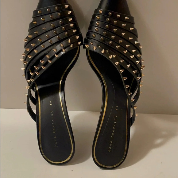 Zara sold studs spike mules new conditions - Picture 11 of 14